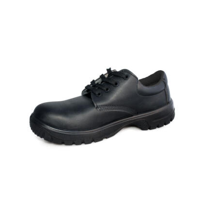 Dennys DK42 Comfort Grip Lace up Safety Shoe Black