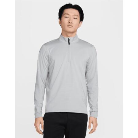 Nike Golf FD5837 Nike Golf Dri-Fit 1/2 Zip Top Wolf Grey/Black