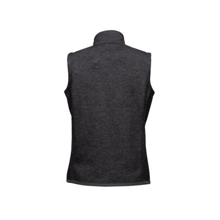 Stormtech FHV-1W Stormtech Women's PE Avalanche FZ Fleece Vest Black Heather