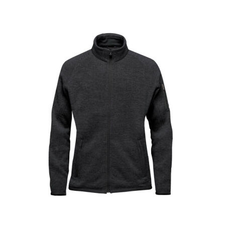 Stormtech FHZ-1W Stormtech Women's PE Avalanche FZ Fleece Jacket Black Heather