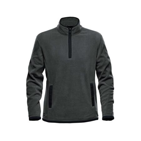 Stormtech FPL-1 Stormtech Men's Shasta Tech Fleece 1/4 Zip Graphite Grey/Black