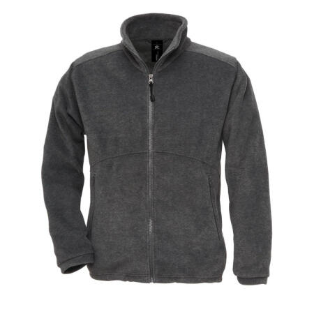 B&C FU703 B&C Icewalker+ Outdoor Full Zip Fleece Charcoal