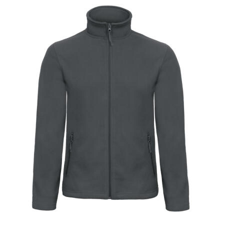 B&C FUI50 B&C ID.501 Men's Micro Fleece Full Zip Dark Grey