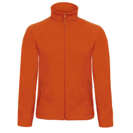 B&C FUI50 B&C ID.501 Men's Micro Fleece Full Zip Pumpkin Orange