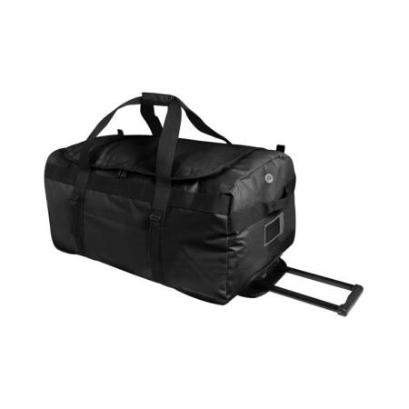 Black Trident Waterproof Rolling Duffel Bag