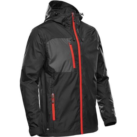 Stormtech GXJ-2 Stormtech Men's Olympia Shell Black/Bright Red
