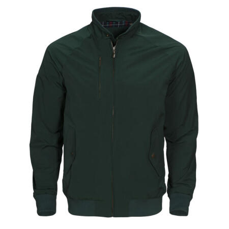 James Harvest HAR2111031 James Harvest Harrington Jacket Forest Green
