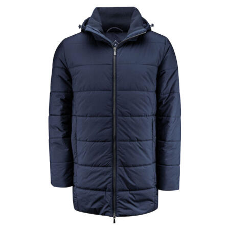 James Harvest HAR2111042 James Harvest  Nordmont Long Jacket Navy