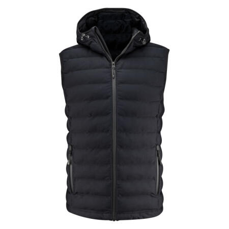 James Harvest HAR2111043 James Harvest Woodlake Heights Padded Vest Black