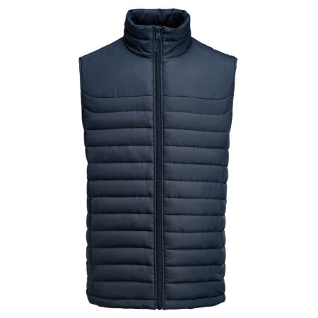 James Harvest HAR2111049 James Harvest Arches Vest Navy