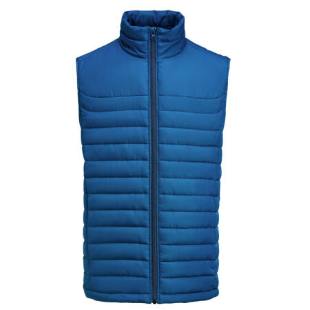 James Harvest HAR2111049 James Harvest Arches Vest Blue