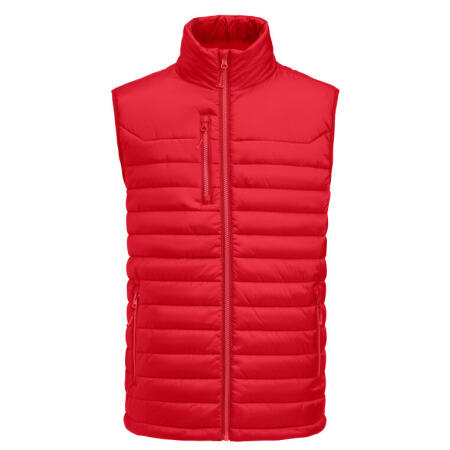 James Harvest HAR2111051 James Harvest Meadows Vest Red