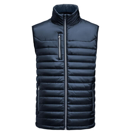 James Harvest HAR2111051 James Harvest Meadows Vest Navy