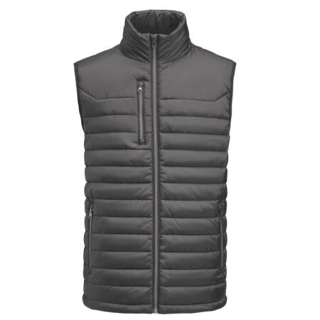 James Harvest HAR2111051 James Harvest Meadows Vest Steel Grey