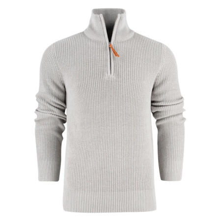 James Harvest HAR2112505 James Harvest Flatwillow Heavy Knit Grey Melange