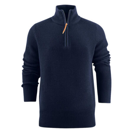 James Harvest HAR2112505 James Harvest Flatwillow Heavy Knit Navy