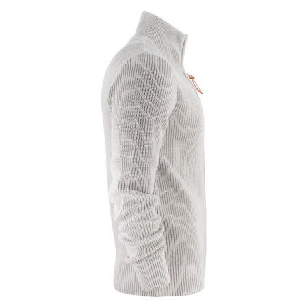 James Harvest HAR2112511 James Harvest Brockway Knitted Cardigan Grey Melange