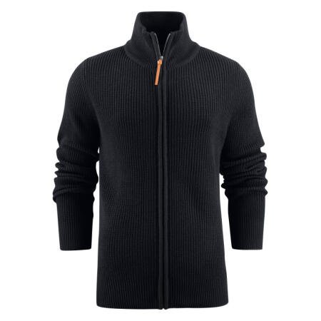 James Harvest HAR2112511 James Harvest Brockway Knitted Cardigan Black