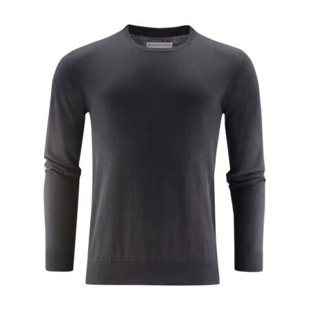 James Harvest HAR2112512 James Harvest Ashland U-Neck Knit Sweat Black