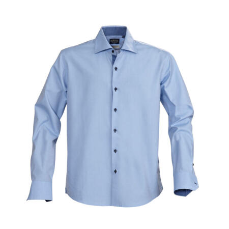 James Harvest HAR2113030 James Harvest Baltimore Shirt Light Blue