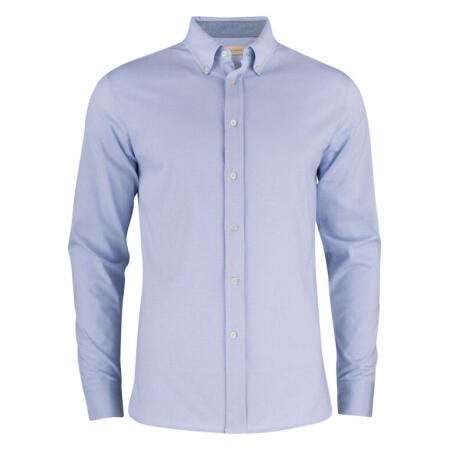 James Harvest HAR2113038 James Harvest Burlingham Jersey Shirt Light Blue