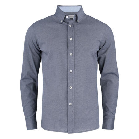 James Harvest HAR2113038 James Harvest Burlingham Jersey Shirt Navy