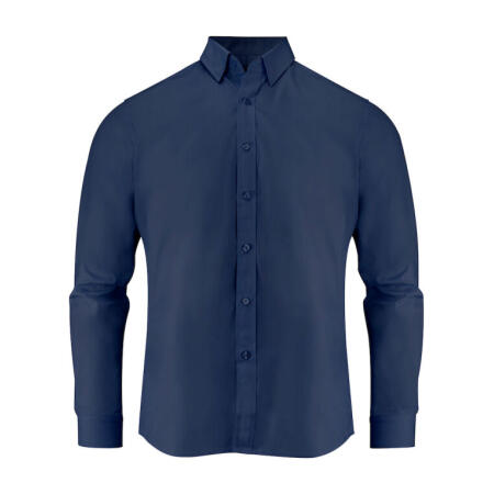James Harvest HAR2113040 James Harvest Acton Business Shirt Navy