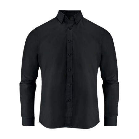 James Harvest HAR2113040 James Harvest Acton Business Shirt Black