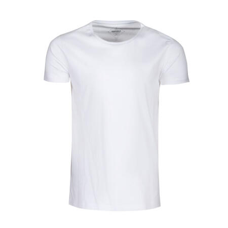 James Harvest HAR2114005 James Harvest Twoville Crew Neck T-Shirt White