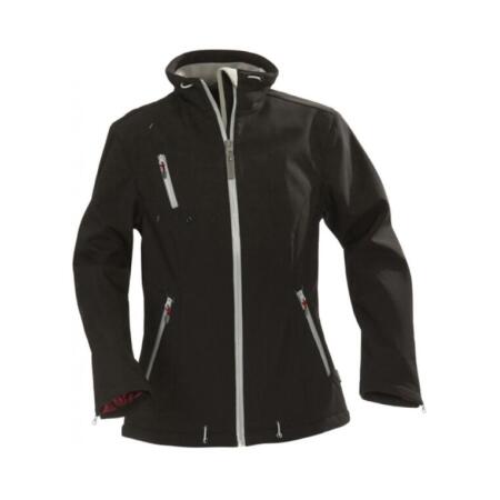 James Harvest HAR2121023 James Harvest Ladies Savannah Softshell Black