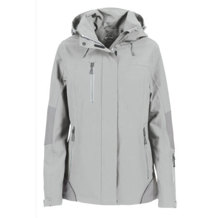 James Harvest HAR2121031 James Harvest Ladies Islandblock Jacket Light Grey
