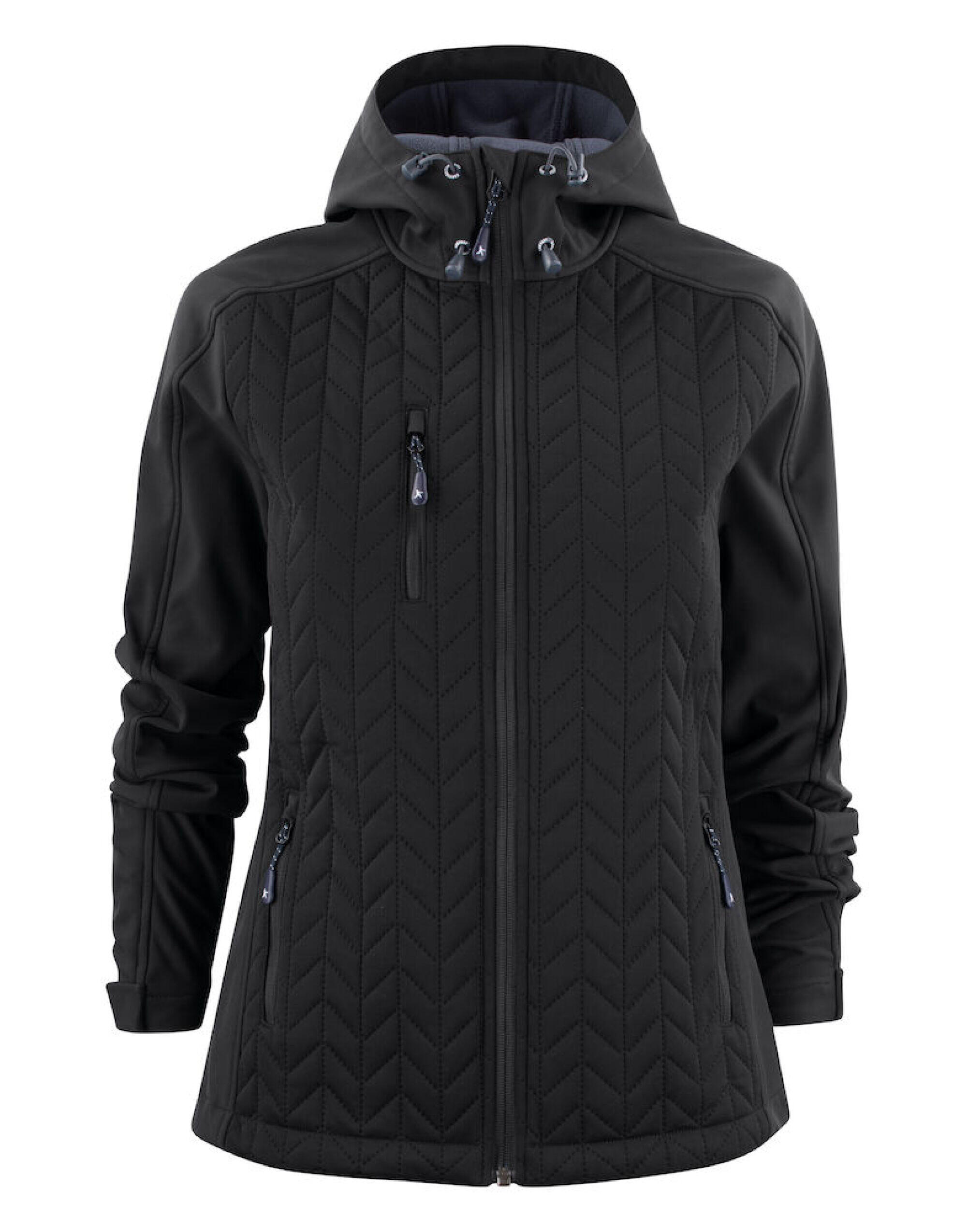 James Harvest HAR2121038 Myers Ladies Softshell Black