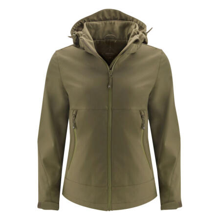 James Harvest HAR2121040 James Harvest Lodgetown Ladies Softshell Moss Green
