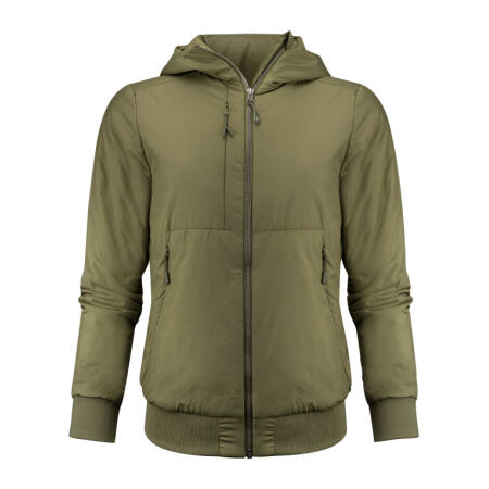 James Harvest HAR2121043 James Harvest Ladies Franklin Lightweight Jacket Moss Green