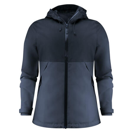 James Harvest HAR2121044 James Harvest Ladies Northville Two-Tone Shell Jacket Navy