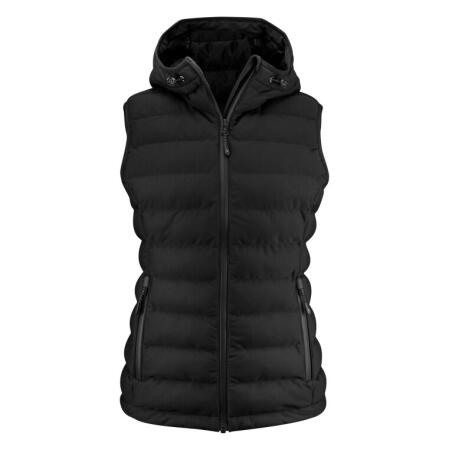 James Harvest HAR2121046 James Harvest Ladies Woodlake Heights Padded Vest Black