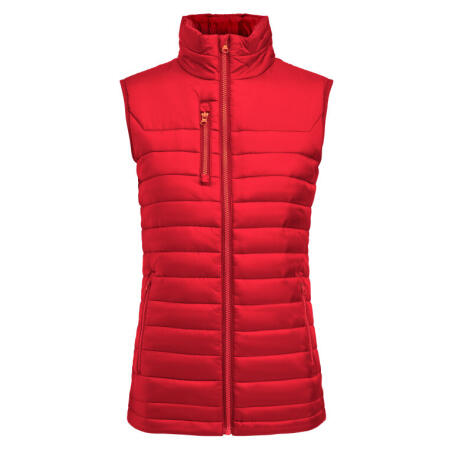 James Harvest HAR2121053 James Harvest Ladies Meadows Vest Red