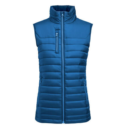 James Harvest HAR2121053 James Harvest Ladies Meadows Vest Blue