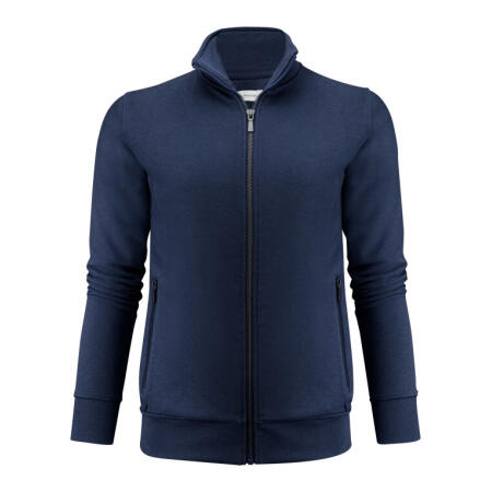 James Harvest HAR2122042 James Harvest Ladies Melville Heights Full Zip Sweater Navy