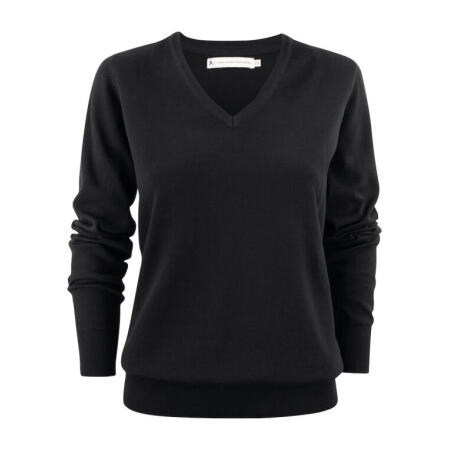 James Harvest HAR2122505 James Harvest Ashland V-Neck Ladies Knit Black