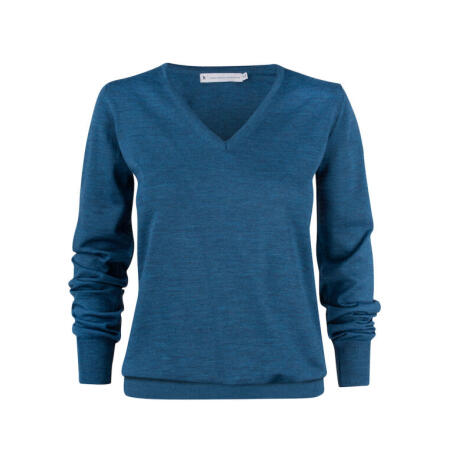 James Harvest HAR2122508 James Harvest Ladies Westmore Jumper Petrol Melange