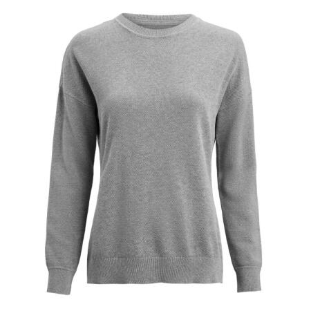 James Harvest HAR2122512 James Harvest Ladies Ashland Casual Knit Grey Melange