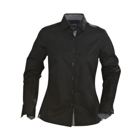 James Harvest HAR2123020 James Harvest Ladies Baltimore Shirt Black