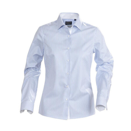 James Harvest HAR2123021 James Harvest Ladies Reno Shirt Light Blue