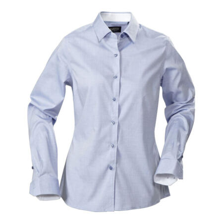 James Harvest HAR2123023 James Harvest Ladies Redding Shirt Blue