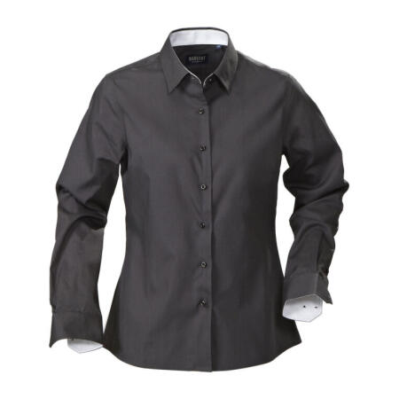James Harvest HAR2123023 James Harvest Ladies Redding Shirt Grey