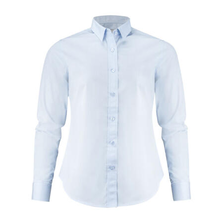 James Harvest HAR2123031 James Harvest Acton Ladies Shirt Light Blue