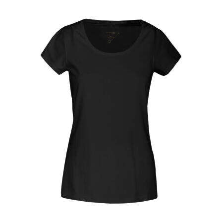 James Harvest HAR2124005 James Harvest Ladies Twoville T-Shirt Black