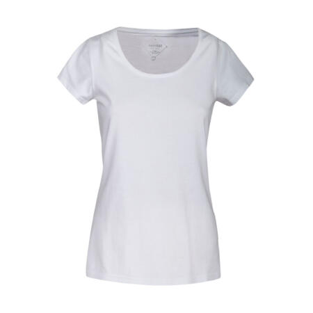 James Harvest HAR2124005 James Harvest Ladies Twoville T-Shirt White