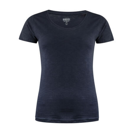 James Harvest HAR2124005 James Harvest Ladies Twoville T-Shirt Navy